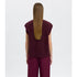 Selected Femme lulu knit vest fig/black core